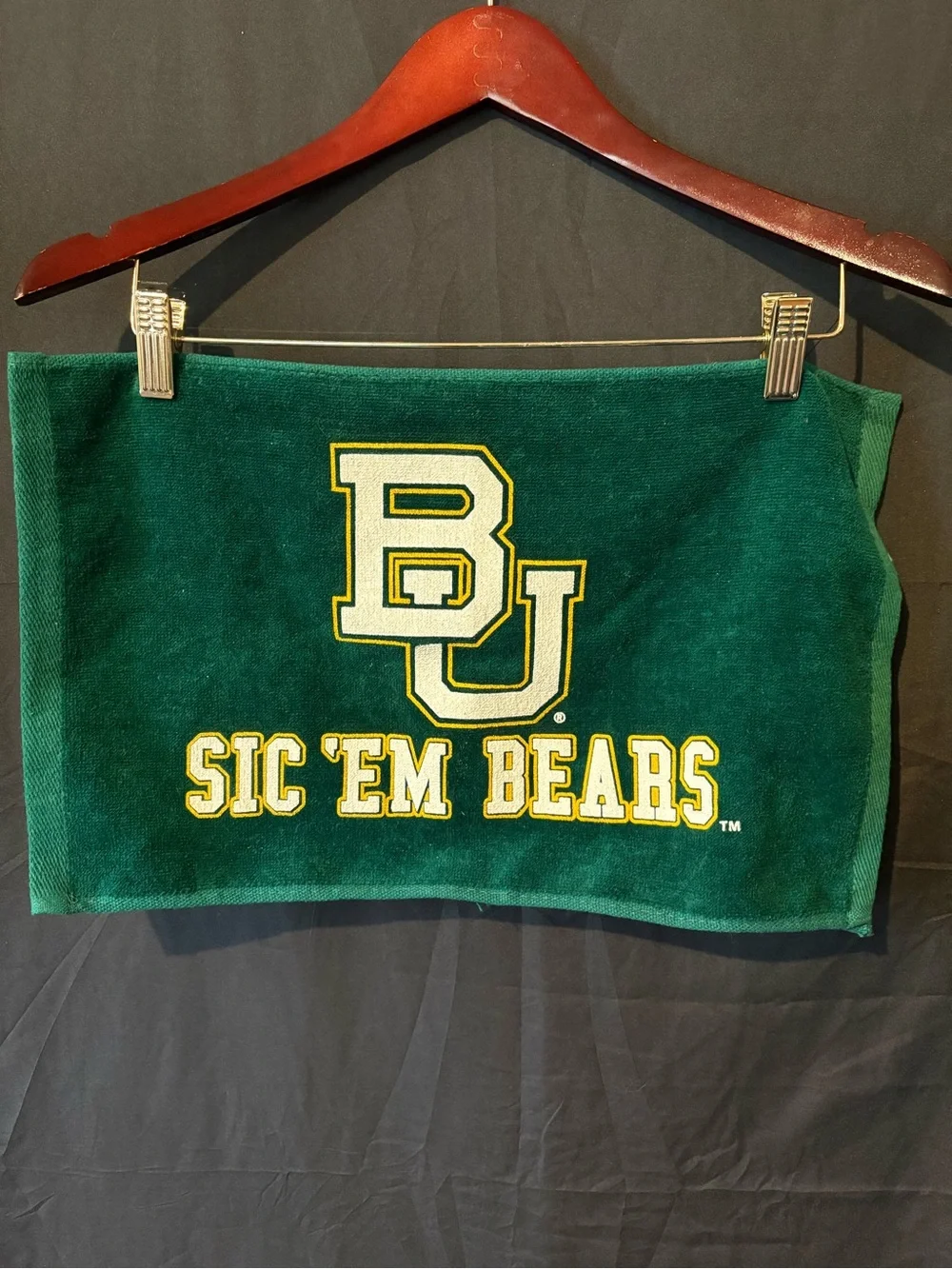 Vintage Baylor Bears Rally Hand Towel